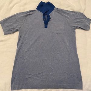 Men’s Lululemon blue golf shirt